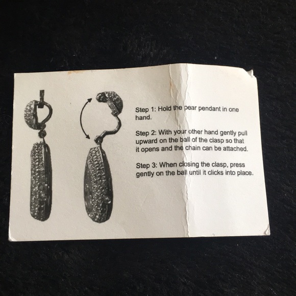 Victoria Wieck Crystal Pendant Watch - Picture 6 of 10